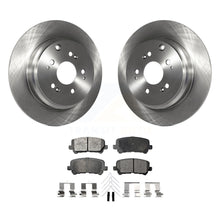 Load image into Gallery viewer, Rear Disc Brake Rotors And Ceramic Pad Kit For Honda Odyssey Pilot Acura MDX ZDX