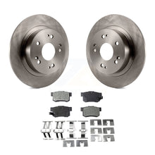 Charger l&#39;image dans la galerie, Rear Disc Brake Rotors And Ceramic Pads Kit For Honda Accord Acura ILX