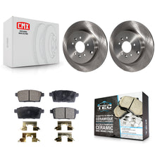 Charger l'image dans la galerie, [Rear] 2007-2015 Mazda CX-9 Premium OE Brake Rotors &amp; Ceramic Pads Kit For Max Braking