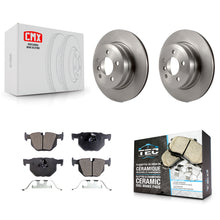 Charger l'image dans la galerie, Rear Disc Brake Rotors And Ceramic Pads Kit For BMW X5 X6