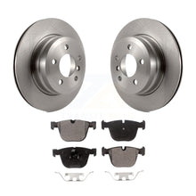 Load image into Gallery viewer, Rear Disc Brake Rotors And Ceramic Pads Kit For 2009 BMW X6 xDrive35i From 10 08