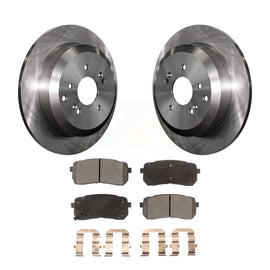 [Rear] 2007-2012 Hyundai Veracruz Premium OE Brake Rotors & Ceramic Pads Kit For Max Braking