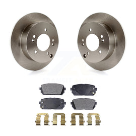 [Rear] 2007-2012 Kia Rondo Premium OE Brake Rotors & Ceramic Pads Kit For Max Braking