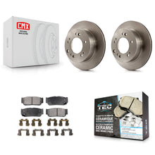 Charger l'image dans la galerie, [Rear] 2007-2009 Kia Sorento Premium OE Brake Rotors &amp; Ceramic Pads Kit For Max Braking