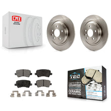 Charger l'image dans la galerie, Rear Brake Rotors &amp; Ceramic Pad Kit For Volvo S60 XC70 S80 V60 Cross Country V70