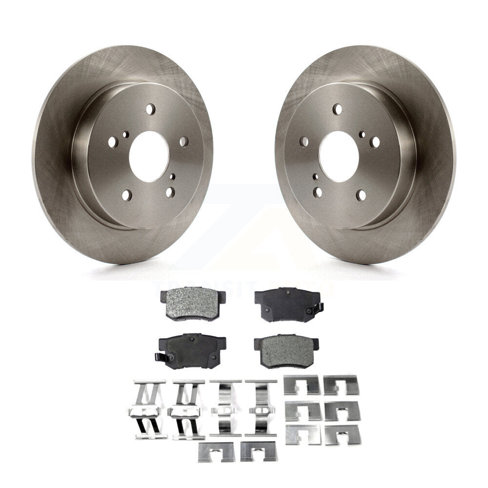 Rear Disc Brake Rotors And Ceramic Pads Kit For Suzuki SX4 Crossover