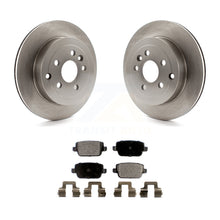 Charger l&#39;image dans la galerie, Rear Disc Brake Rotors And Ceramic Pads Kit For 2008-2011 Land Rover LR2