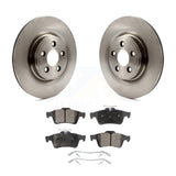 Rear Brake Rotors Ceramic Pad Kit For Jaguar XF XJ XK S-Type XJ8 Vanden Plas XKR