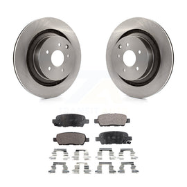 [Rear] 2014 INFINITI Q60 Sport Premium OE Brake Rotors & Ceramic Pads Kit For Max Braking