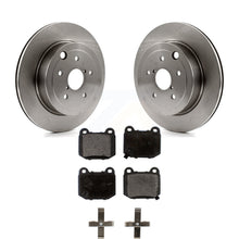 Charger l&#39;image dans la galerie, Rear Disc Brake Rotors And Ceramic Pads Kit For Subaru Impreza WRX STI