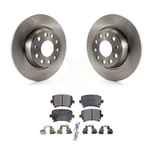 Load image into Gallery viewer, Rear Brake Rotor And Ceramic Pad Kit For Volkswagen Jetta Passat GTI Eos Audi A3