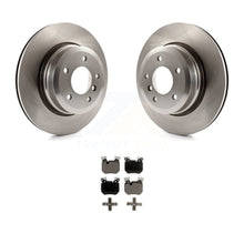 Load image into Gallery viewer, Rear Disc Brake Rotors And Ceramic Pads Kit For BMW 135i 135is