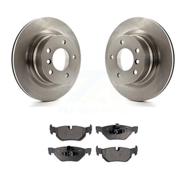 [Rear] 2008-2013 BMW 128i Premium OE Brake Rotors & Ceramic Pads Kit For Max Braking