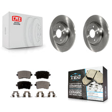Load image into Gallery viewer, Rear Disc Brake Rotors And Ceramic Pads Kit For Audi Q5 A4 Quattro A5 allroad S5