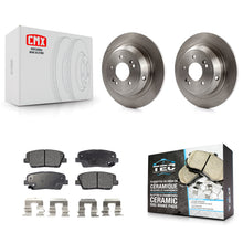 Charger l'image dans la galerie, Rear Disc Brake Rotors And Ceramic Pads Kit For Hyundai Genesis