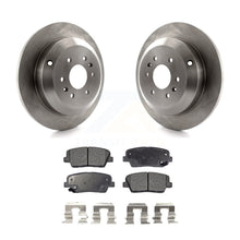 Charger l&#39;image dans la galerie, Rear Disc Brake Rotors And Ceramic Pads Kit For 2009-2011 Kia Borrego