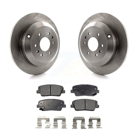 [Rear] 2009-2011 Kia Borrego Premium OE Brake Rotors & Ceramic Pads Kit For Max Braking