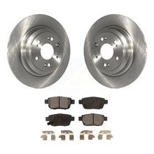 Load image into Gallery viewer, Rear Disc Brake Rotors And Ceramic Pads Kit For 2009-2014 Acura TL