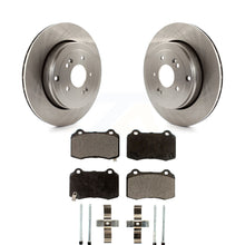 Load image into Gallery viewer, Rear Disc Brake Rotors And Ceramic Pads Kit For Hyundai Genesis Coupe