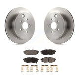 Rear Brake Rotor Ceramic Pad Kit For Subaru Outback Legacy Scion FR-S BRZ Toyota