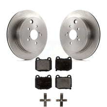 Charger l&#39;image dans la galerie, Rear Disc Brake Rotors And Ceramic Pads Kit For Subaru BRZ Toyota 86