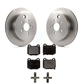 Rear Disc Brake Rotors And Ceramic Pads Kit For Subaru BRZ Toyota 86