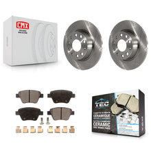 Charger l'image dans la galerie, Rear Brake Rotor Ceramic Pad Kit For Volkswagen Jetta Passat Beetle Golf GTI Eos