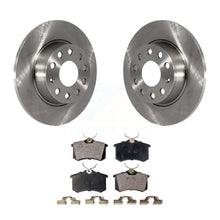 Load image into Gallery viewer, Rear Disc Brake Rotors And Ceramic Pads Kit For Volkswagen Beetle Golf