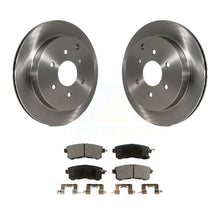 Charger l&#39;image dans la galerie, Rear Disc Brake Rotors And Ceramic Pads Kit For INFINITI Nissan Armada QX80 QX56