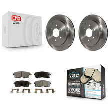 Charger l'image dans la galerie, Rear Disc Brake Rotors And Ceramic Pads Kit For INFINITI Nissan Armada QX80 QX56