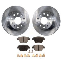 Load image into Gallery viewer, Rear Disc Brake Rotors And Ceramic Pads Kit For Volkswagen Beetle GTI Eos