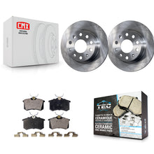 Load image into Gallery viewer, Rear Brake Rotor And Ceramic Pad Kit For Volkswagen Jetta Beetle Golf SportWagen