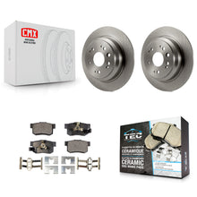 Load image into Gallery viewer, Rear Disc Brake Rotors And Ceramic Pads Kit For Honda Crosstour Accord