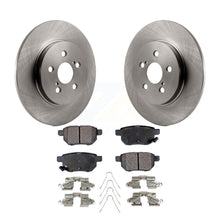 Charger l&#39;image dans la galerie, Rear Disc Brake Rotors And Ceramic Pads Kit For Lexus CT200h