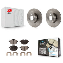 Load image into Gallery viewer, Rear Disc Brake Rotors And Ceramic Pads Kit For BMW X3 X4