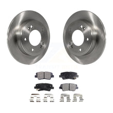 Load image into Gallery viewer, Rear Brake Rotors Ceramic Pad Kit For Hyundai Elantra Kia Soul Forte Veloster GT