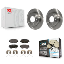 Load image into Gallery viewer, Rear Disc Brake Rotors And Ceramic Pads Kit For Hyundai Elantra Kia Soul Venue