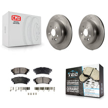 Charger l'image dans la galerie, Rear Brake Rotors Ceramic Pad Kit For Lexus GS350 IS300 IS200t IS350 RC350 RC300