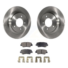 Charger l&#39;image dans la galerie, Rear Disc Brake Rotors And Ceramic Pads Kit For Hyundai Sonata Azera