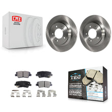 Load image into Gallery viewer, Rear Disc Brake Rotors And Ceramic Pad Kit For Kia Optima Hyundai Sonata Soul EV