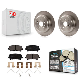 Kit de disques de frein à disque arrière et plaquettes en céramique pour Acura MDX 2014-2016 