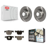 Rear Brake Rotor Ceramic Pad Kit For BMW 330i xDrive 335i 328i 430i Gran Coupe 3