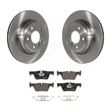 Load image into Gallery viewer, Rear Disc Brake Rotors And Ceramic Pads Kit For BMW 328i xDrive