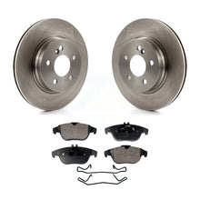 Load image into Gallery viewer, Rear Disc Brake Rotor Ceramic Pad Kit For Mercedes-Benz E350 C250 C300 C350 E550