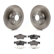 Load image into Gallery viewer, Rear Disc Brake Rotors And Ceramic Pads Kit For Mercedes-Benz E550