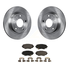 Rear Disc Brake Rotors And Ceramic Pads Kit For Mazda 3 Sport