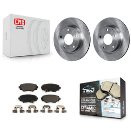 Kit de disques de frein à disque arrière et plaquettes en céramique pour Mazda 3 Sport 