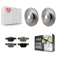 Load image into Gallery viewer, Rear Disc Brake Rotors And Ceramic Pads Kit For Subaru Outback Legacy WRX