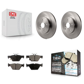 Kit de rotors de frein à disque arrière et plaquettes en céramique pour Subaru Outback Legacy WRX 