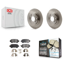 Charger l'image dans la galerie, Kit de disques de frein à disque arrière et plaquettes en céramique pour Mazda CX-3 2016-2018 